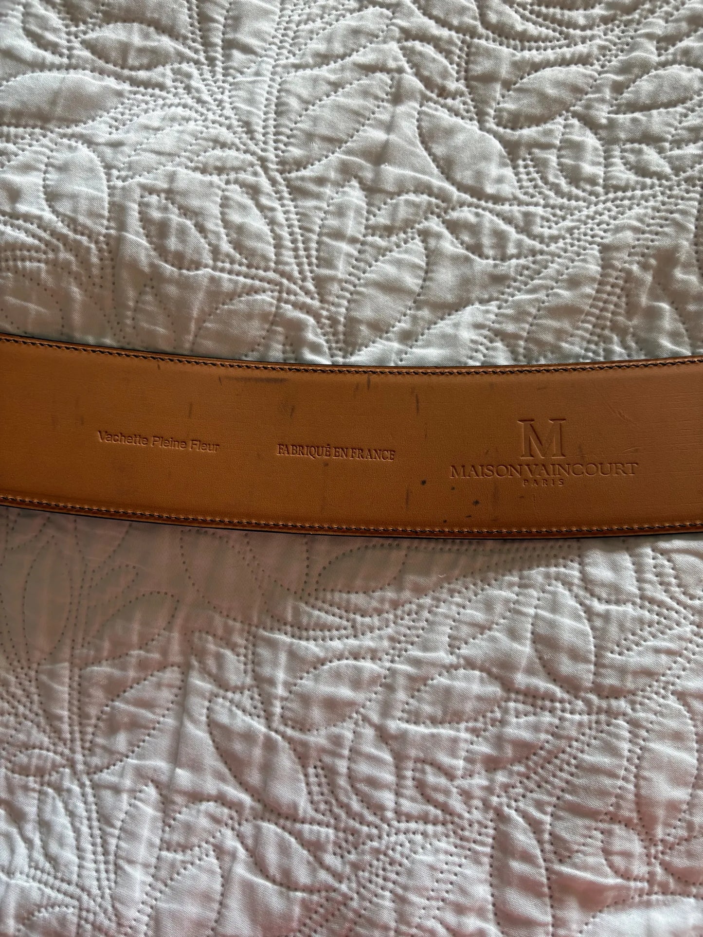 Vaincourt La Merveilleuse Belt-skinnbälte