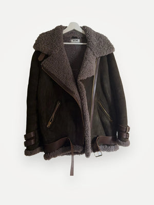 Acne Studios Velocite Shearling-jacka