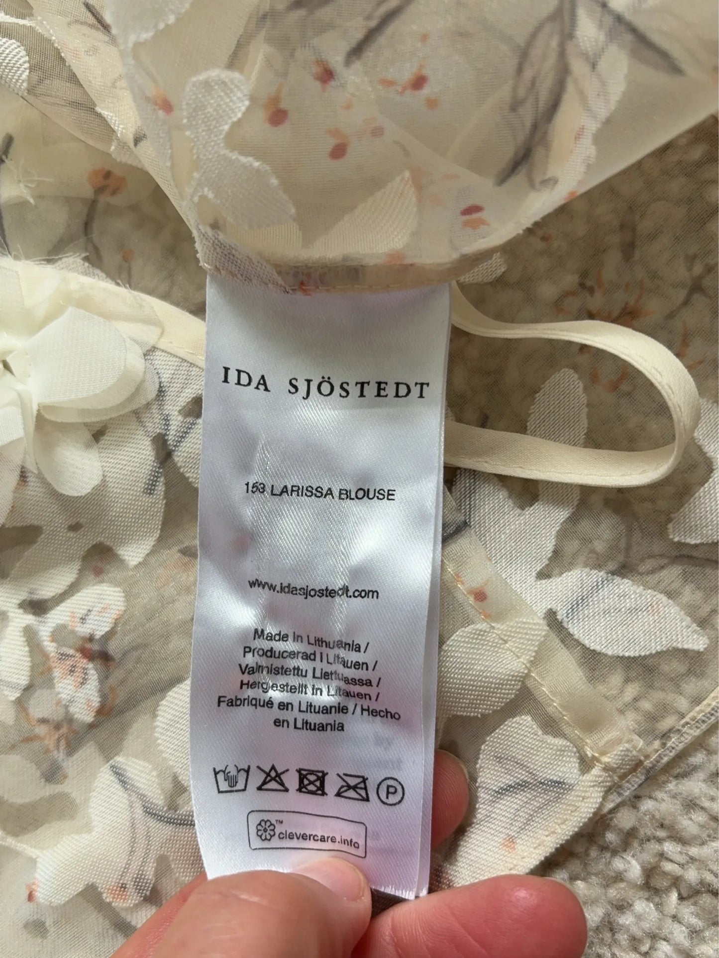 Ida Sjöstedt 153 Larissa Blouse