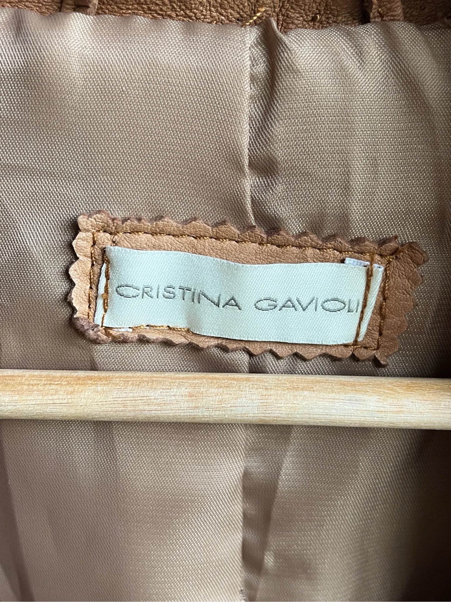 Cristina Gavioli Leather jacket