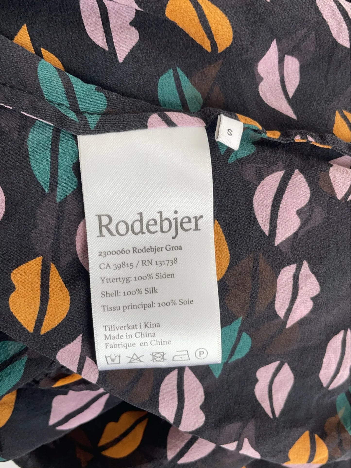 Rodebjer Groa-sidenblus