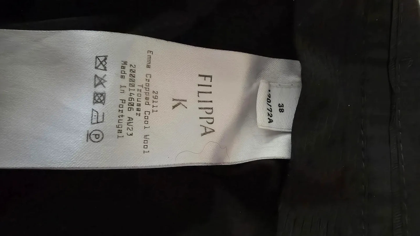 Filippa K Emma Cropped Cool Wool Trousers