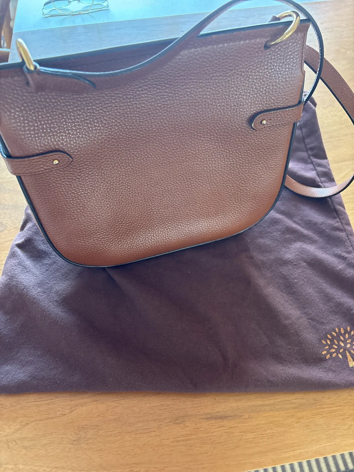 Mulberry Amberley Satchel-skinnaxelremsväska