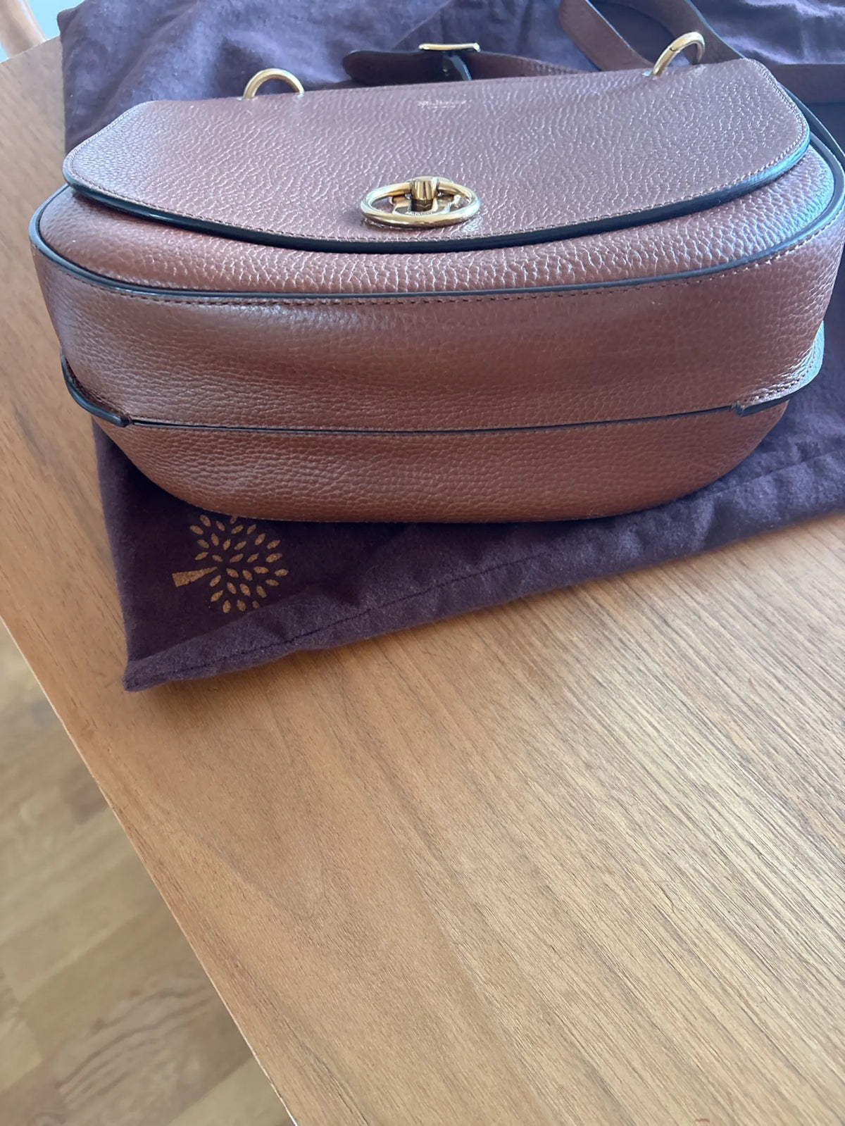 Mulberry Amberley Satchel-skinnaxelremsväska