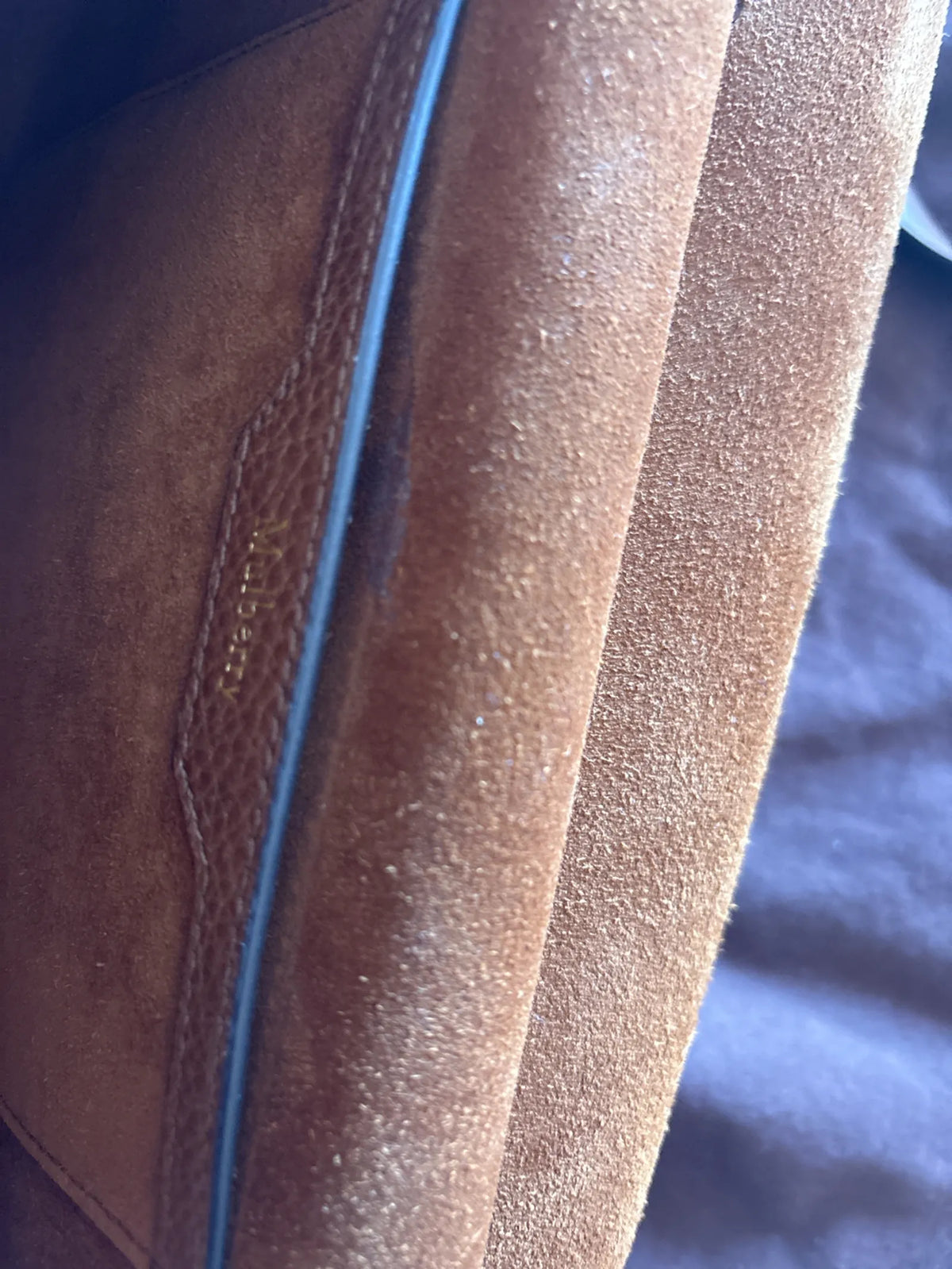 Mulberry Amberley Satchel-skinnaxelremsväska