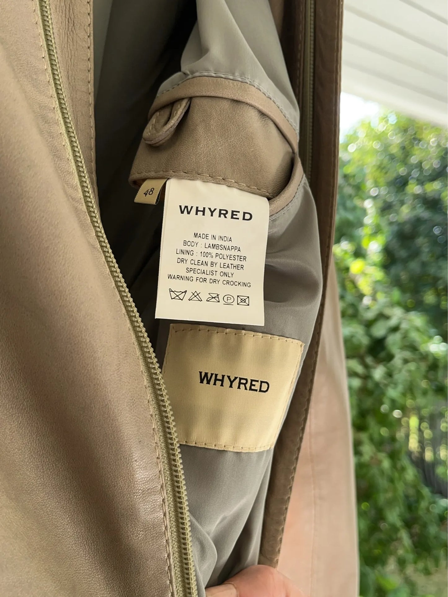 Whyred Leather jacket