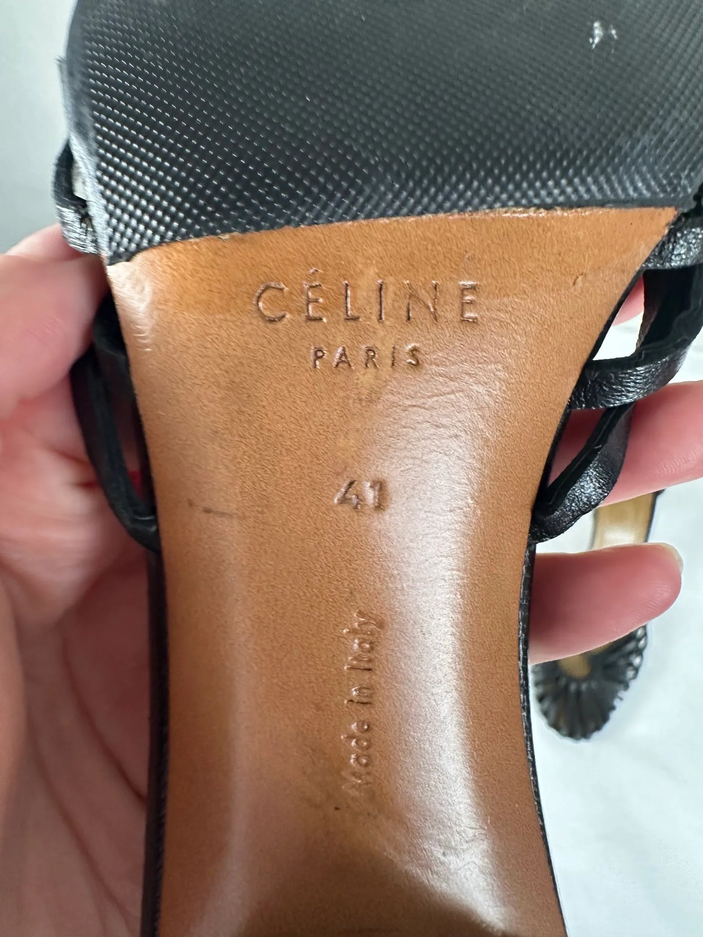Céline-skinnklackar