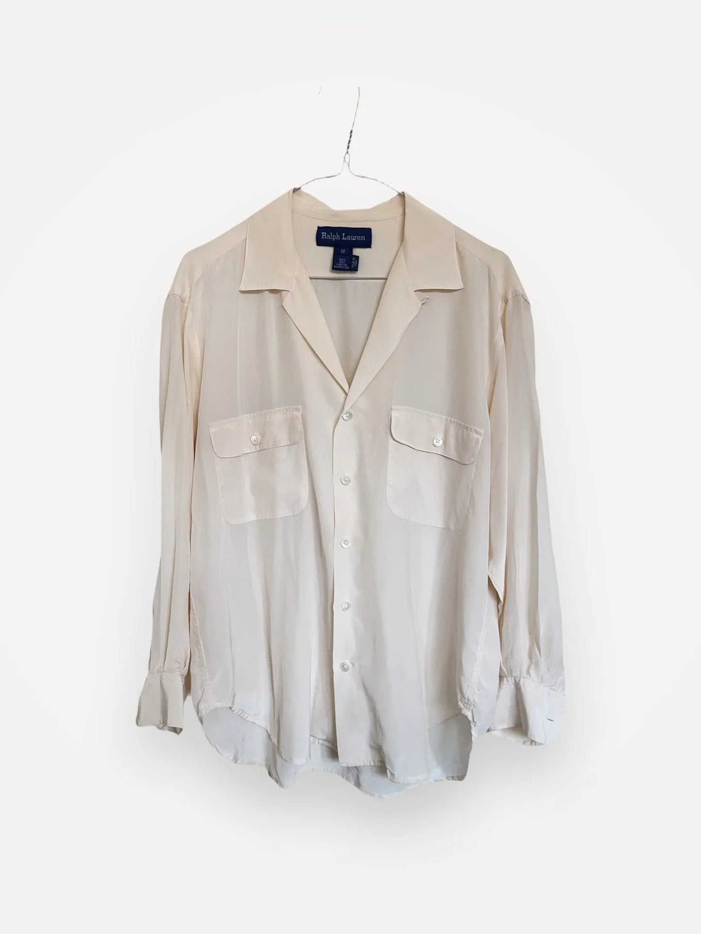 Ralph Lauren Sidenskjorta Från Shirt