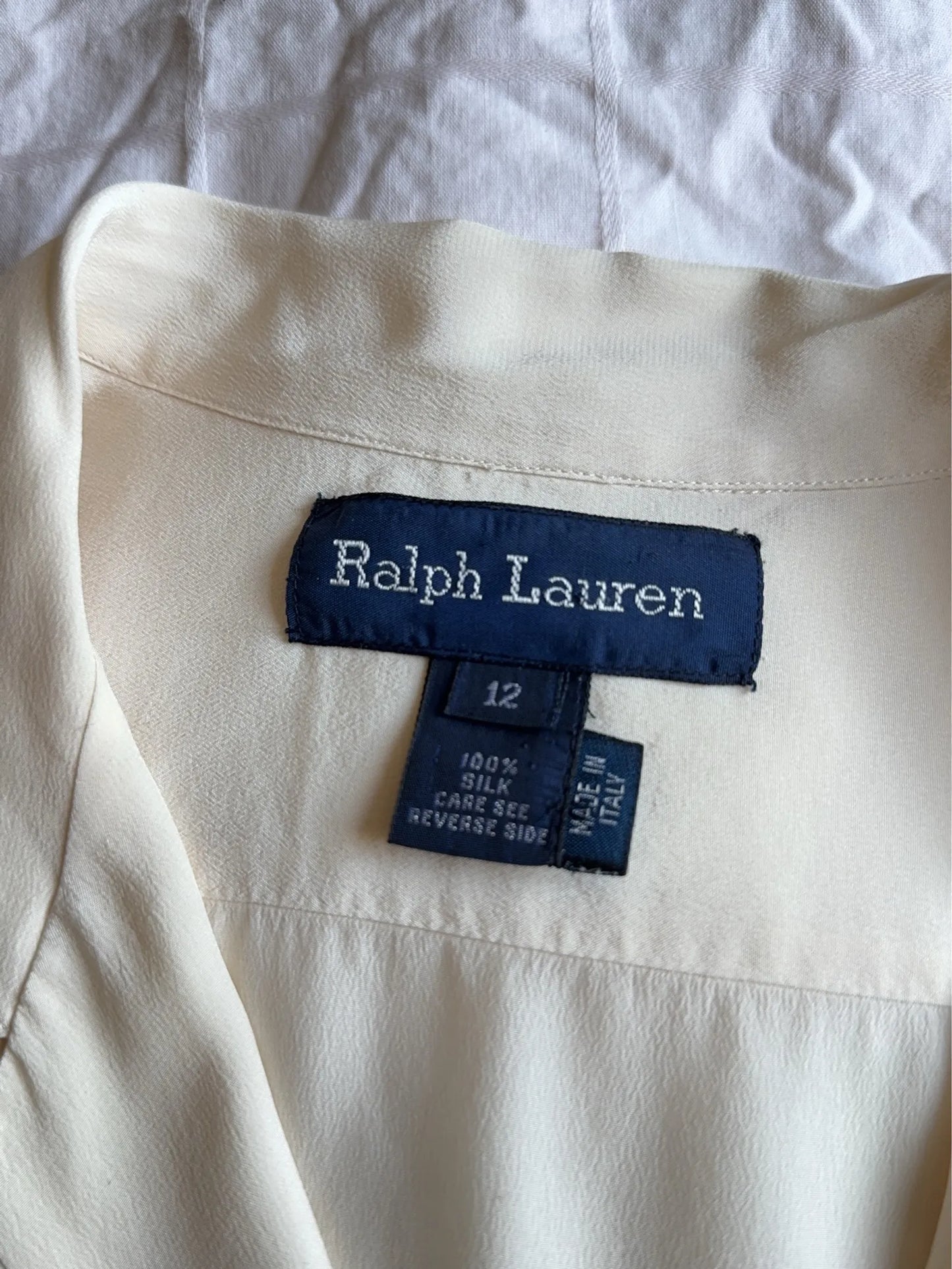 Ralph Lauren Sidenskjorta Från Shirt
