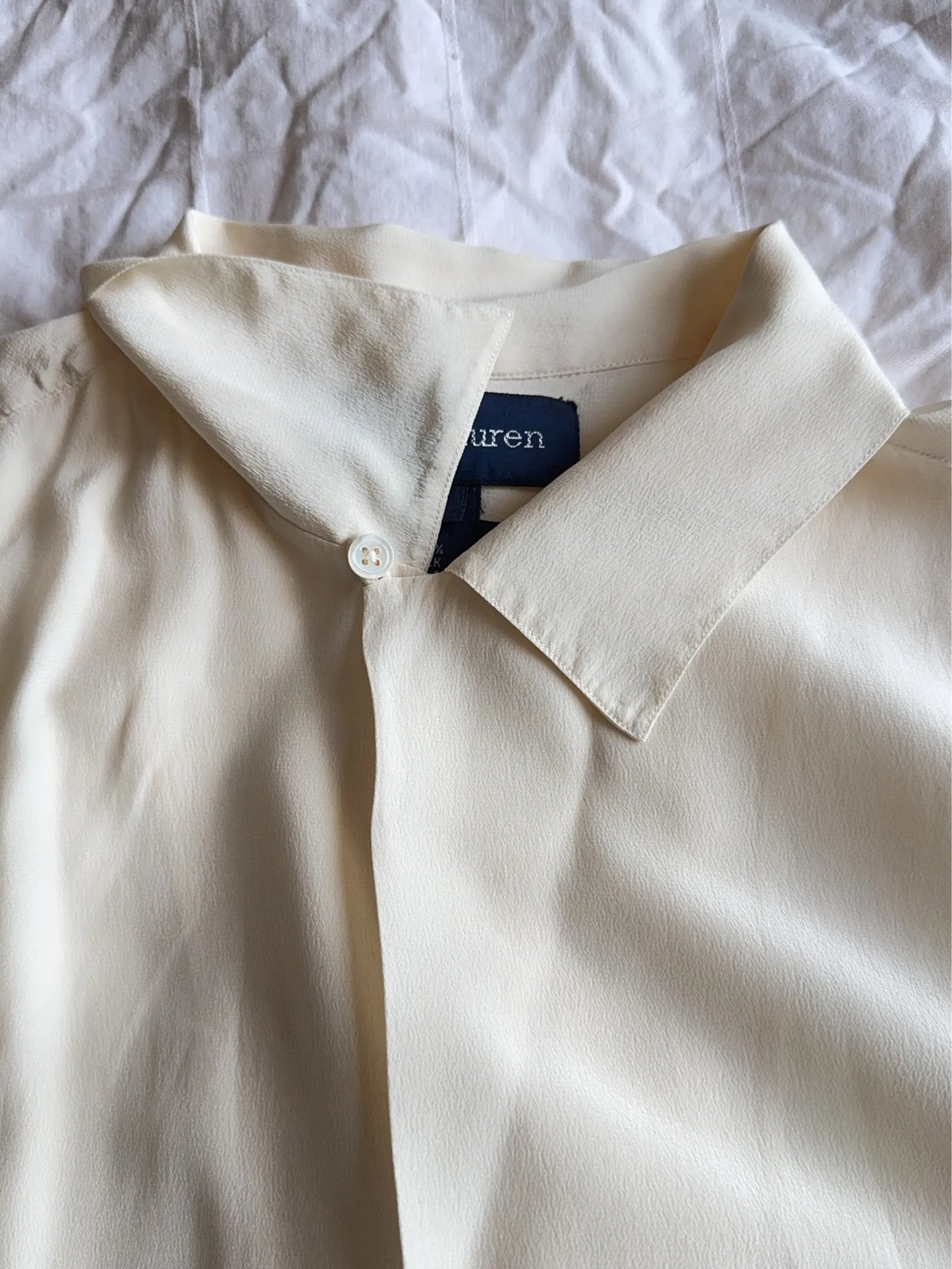 Ralph Lauren Sidenskjorta Från Shirt