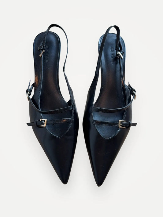 H&M Conscious Exclusive-skinnklackar