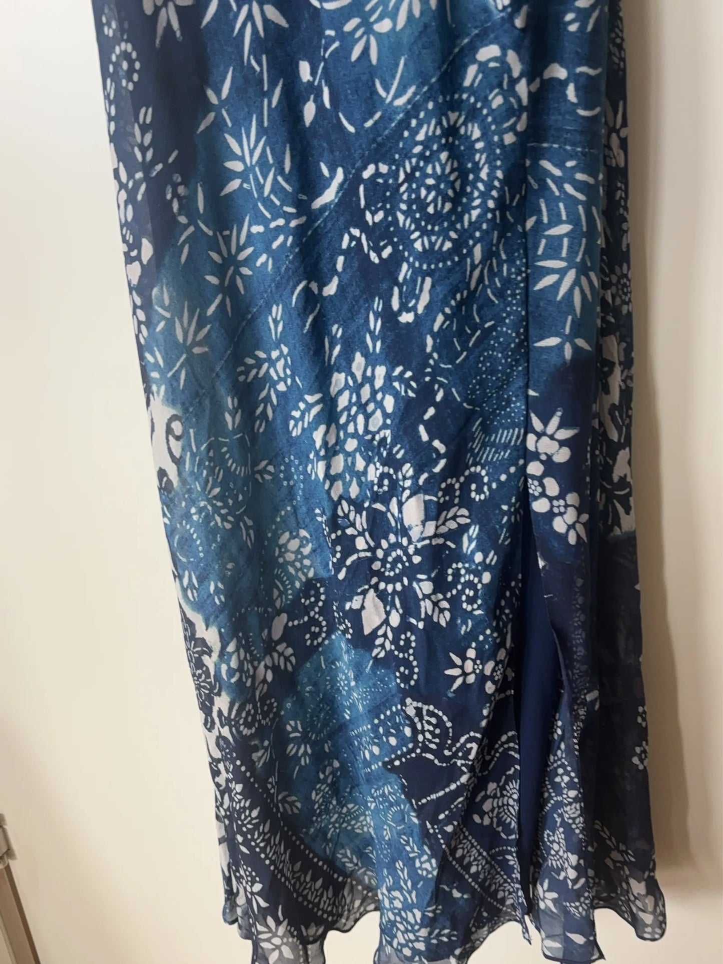 Ralph Lauren-sidenklänning NWOT