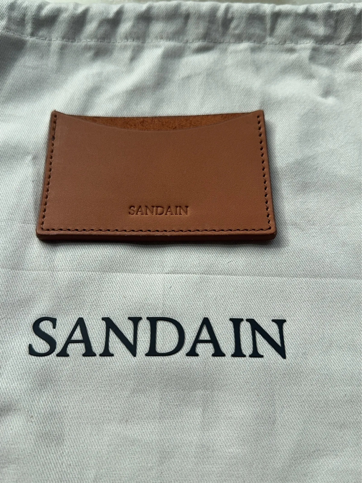 Sandain-skinnplånbok NWOT