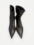 Toteme Leather Sock-skinnboots NWT