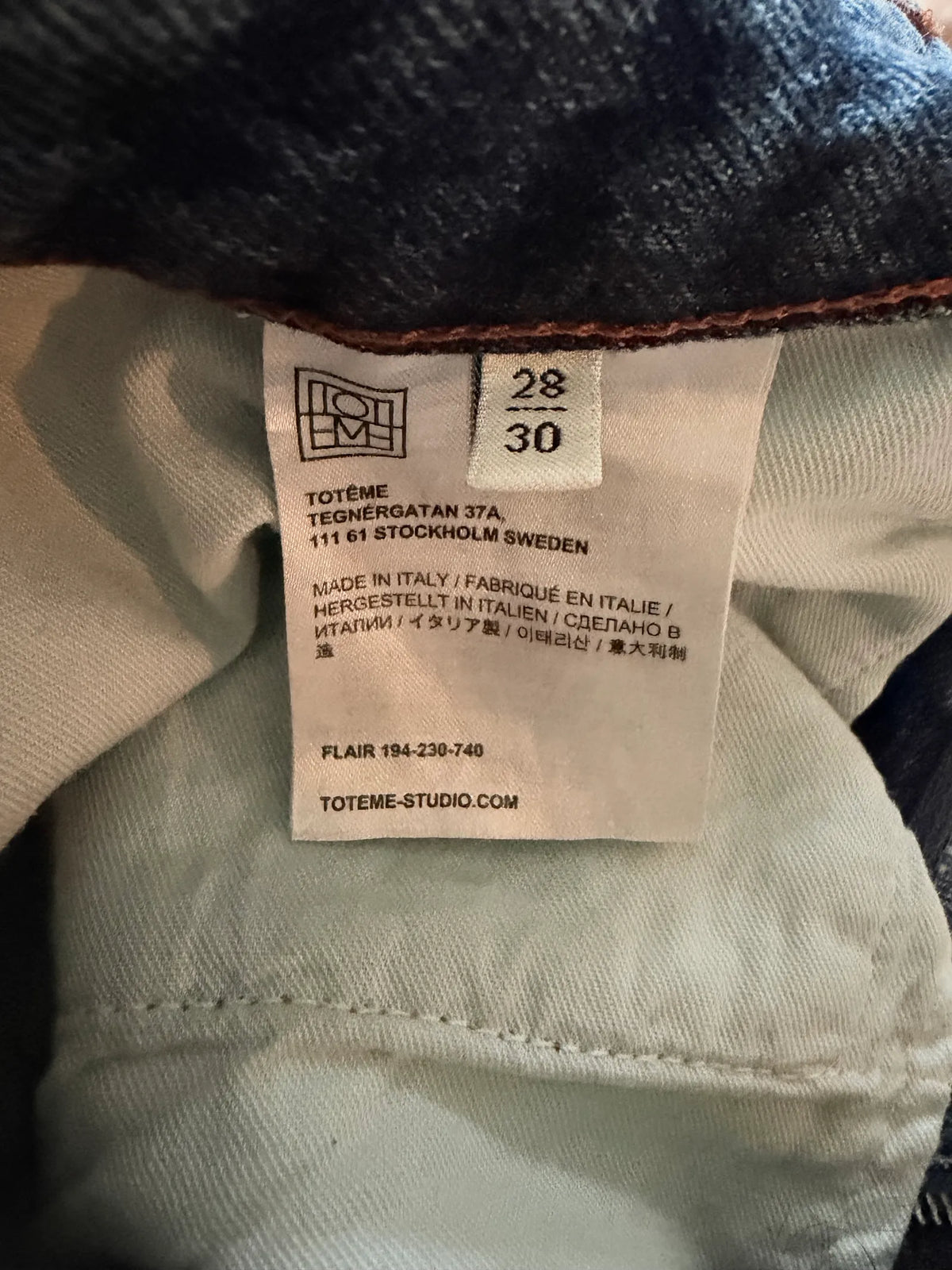 Toteme Flared Denim-jeans