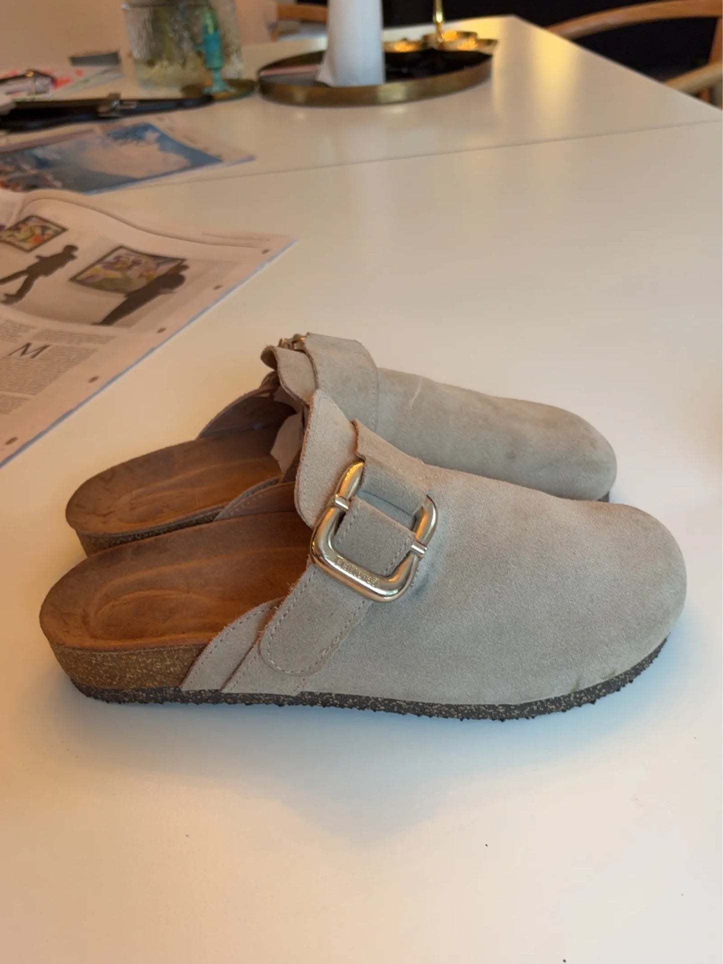 Flattered Slip On Sandals