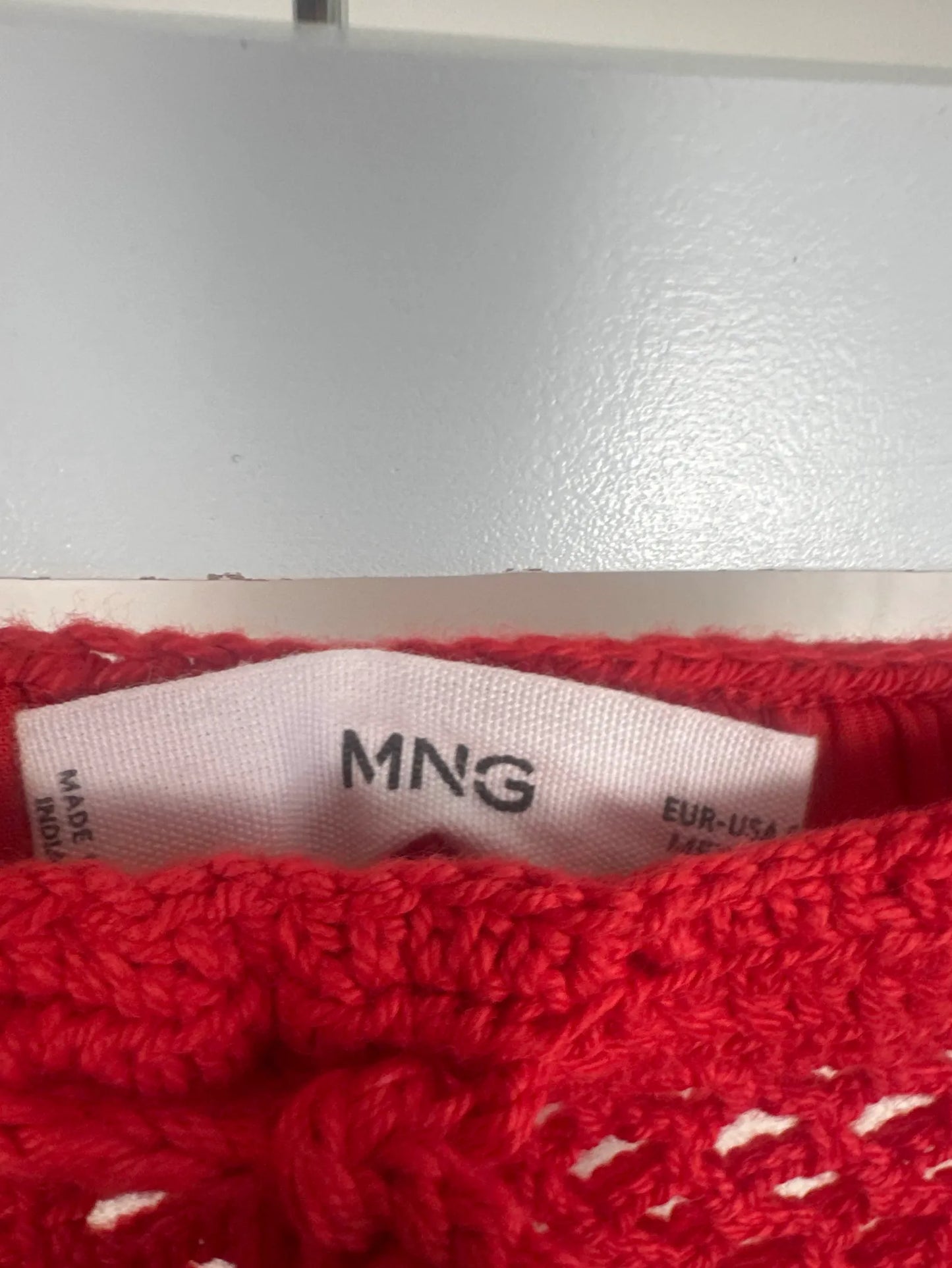 Mng Crochet floral mini-skirt Skirt