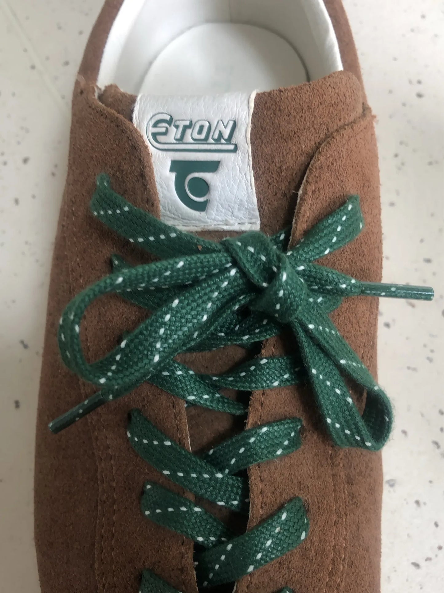Eton x Tretorn Nylite E/t-1 Suede-sneakers