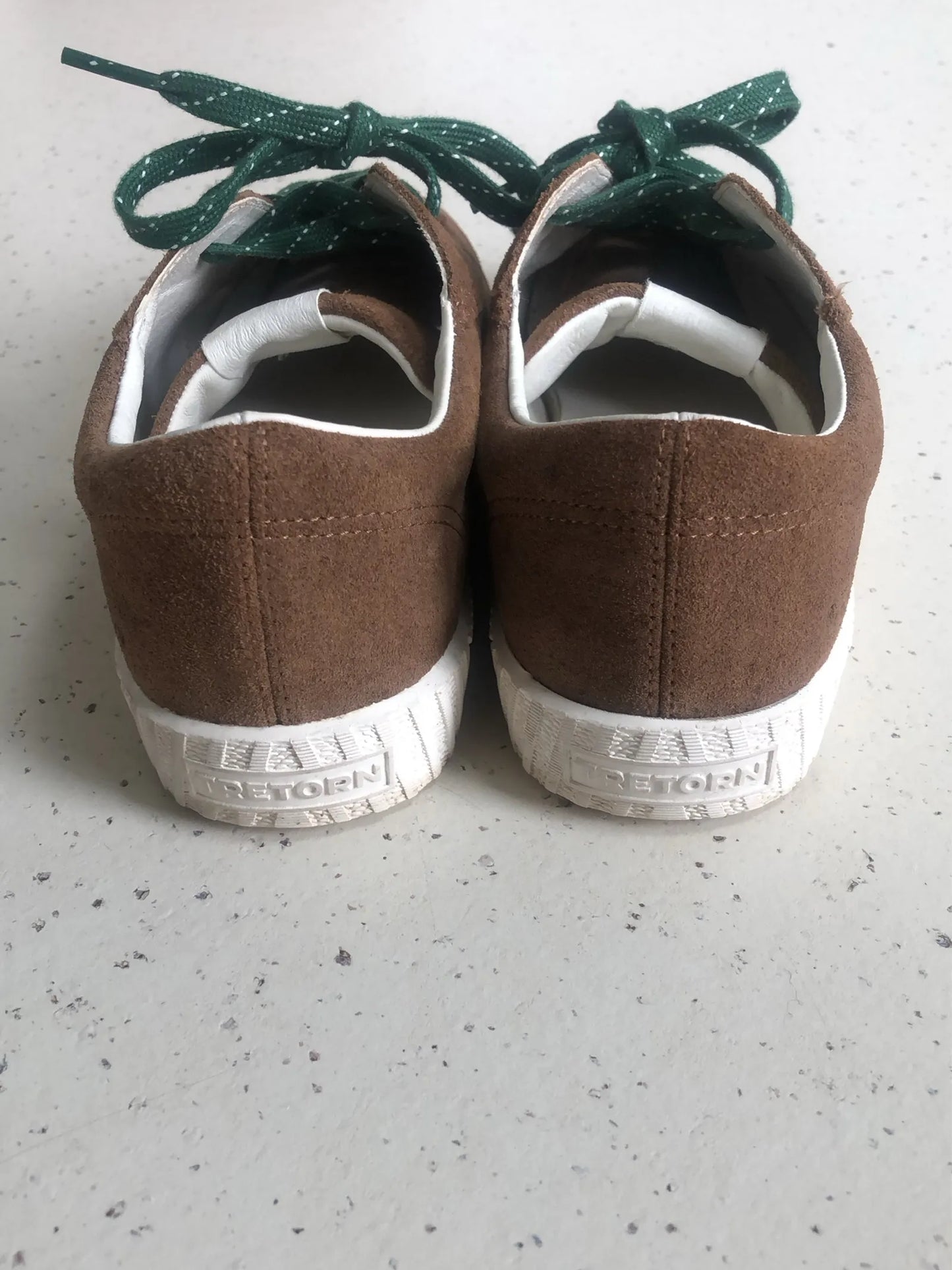 Eton x Tretorn Nylite E/t-1 Suede-sneakers