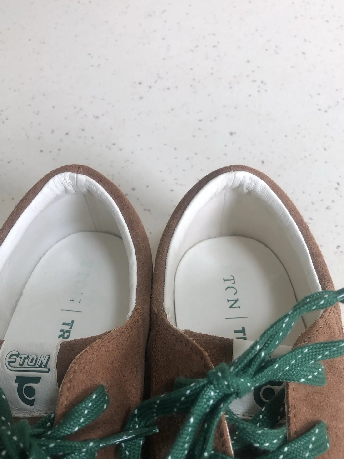 Eton x Tretorn Nylite E/t-1 Suede-sneakers