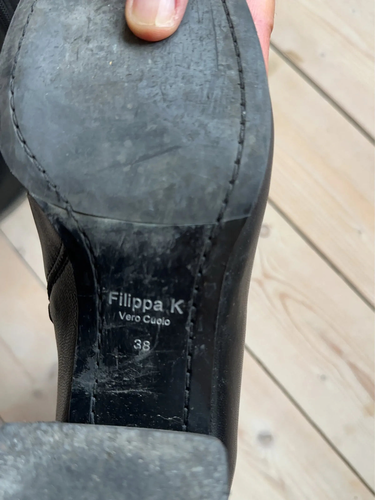 Filippa K Classic Leather-skinnboots