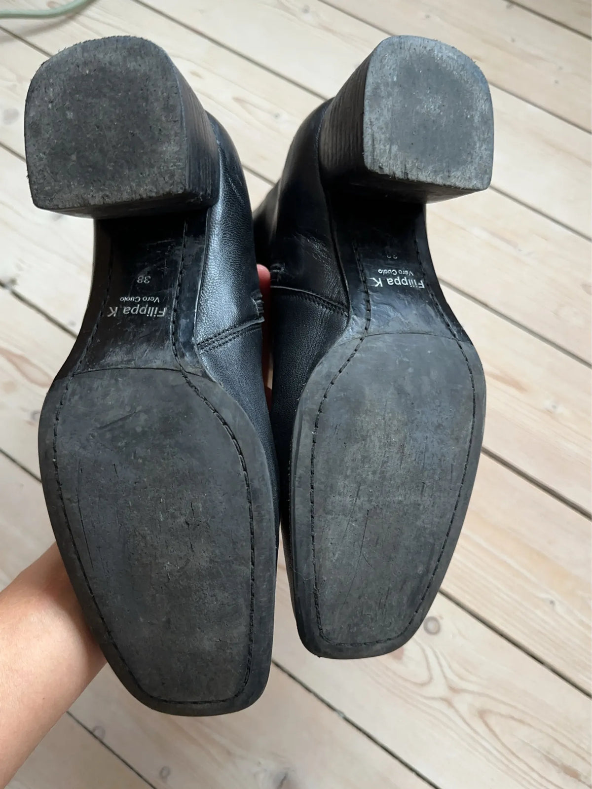 Filippa K Classic Leather-skinnboots