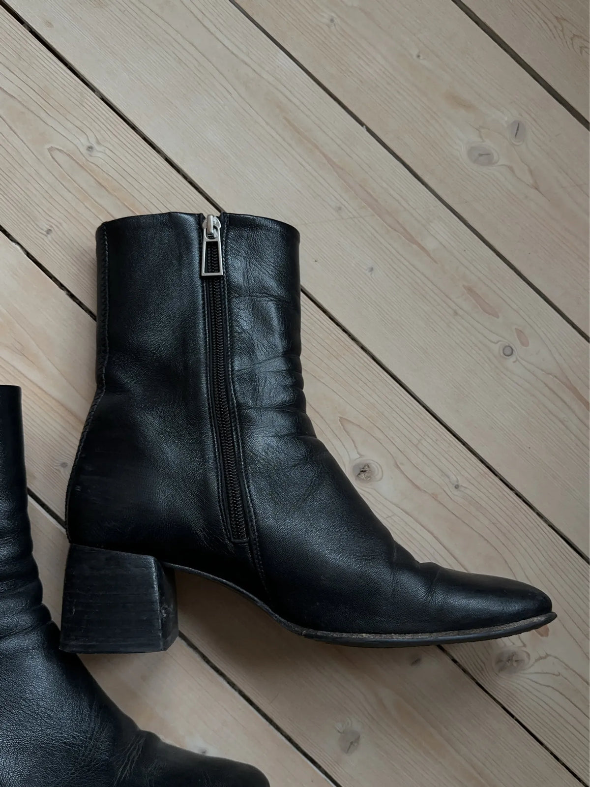 Filippa K Classic Leather-skinnboots