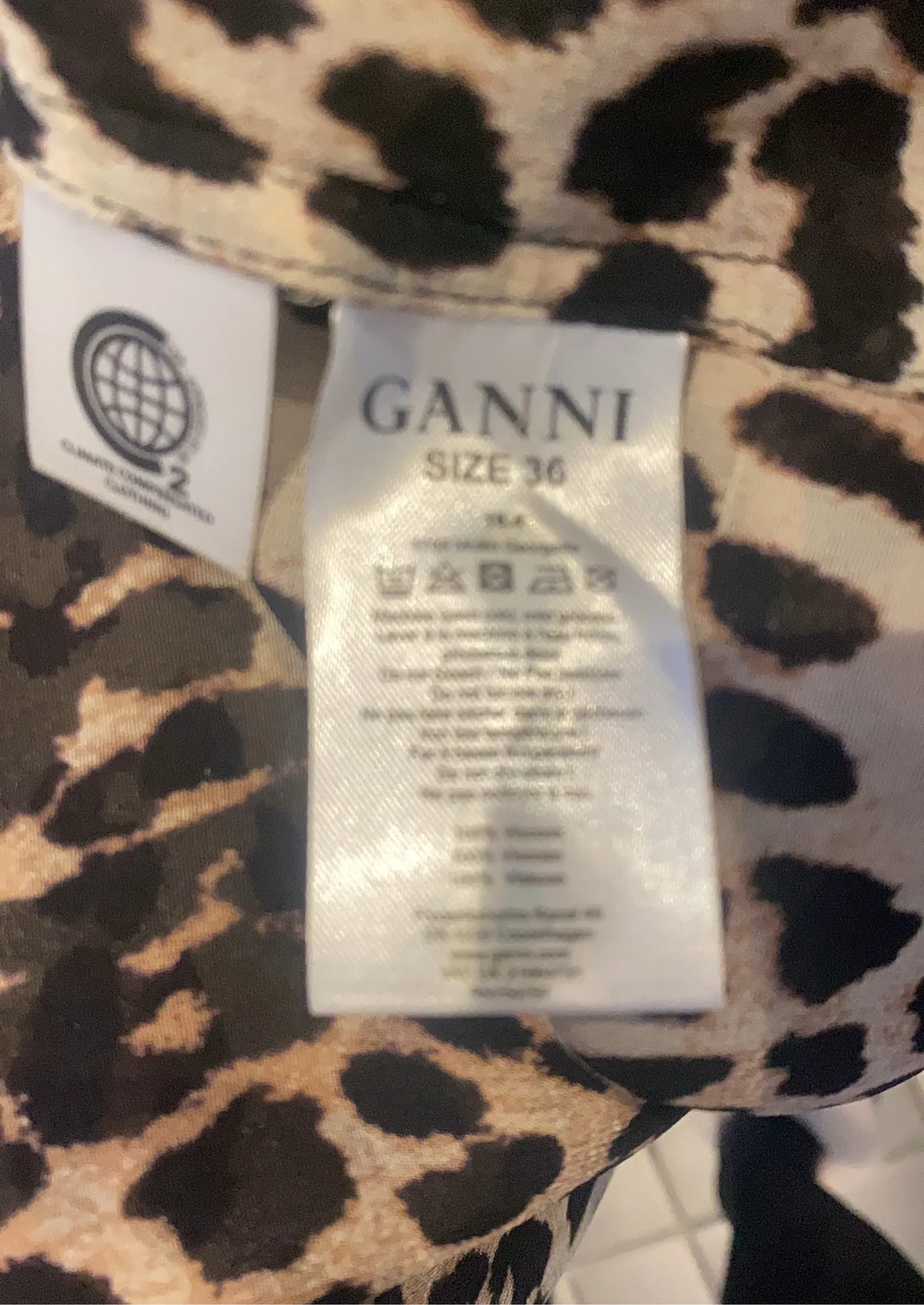 Ganni-blus NWOT