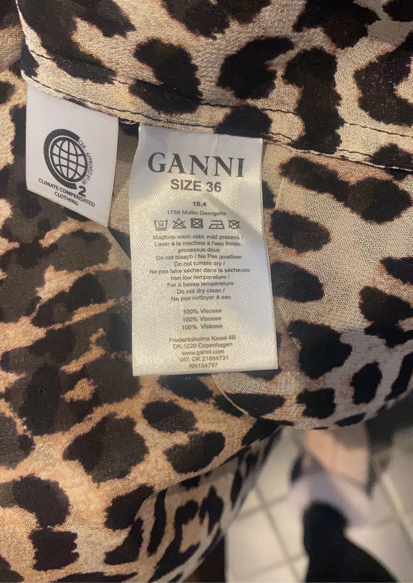Ganni-blus NWOT