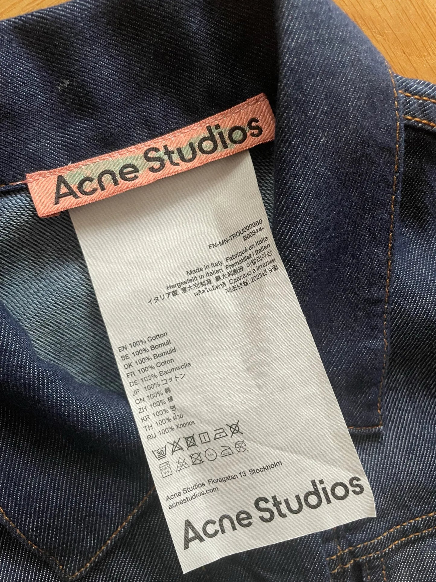 Acne Studios-jacka NWOT