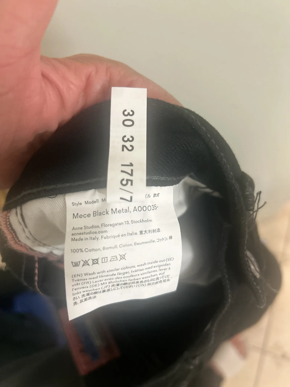 Acne Studios-jeans NWOT