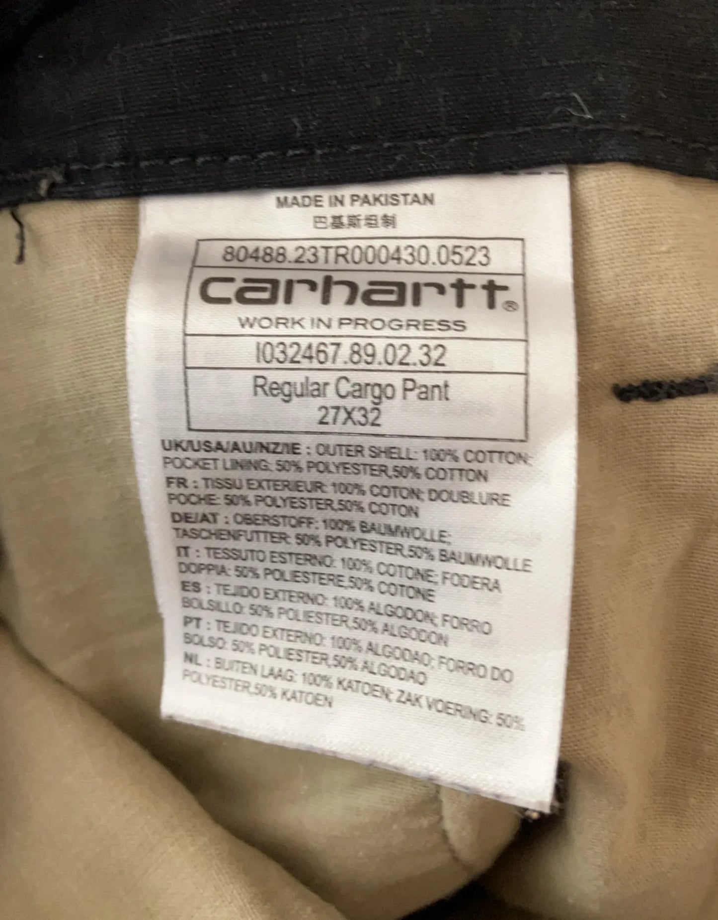 Carhartt-byxor