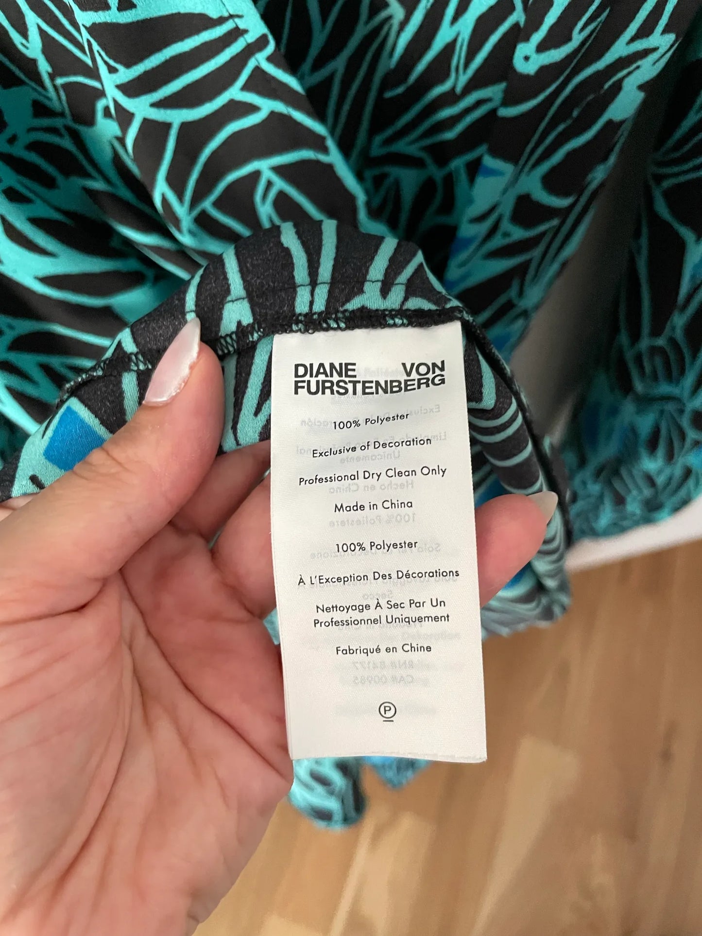 Diane Von Furstenberg-klänning NWOT