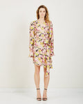 Birgitte Herskind Alice Silk Floral Wrap Mini Dress
