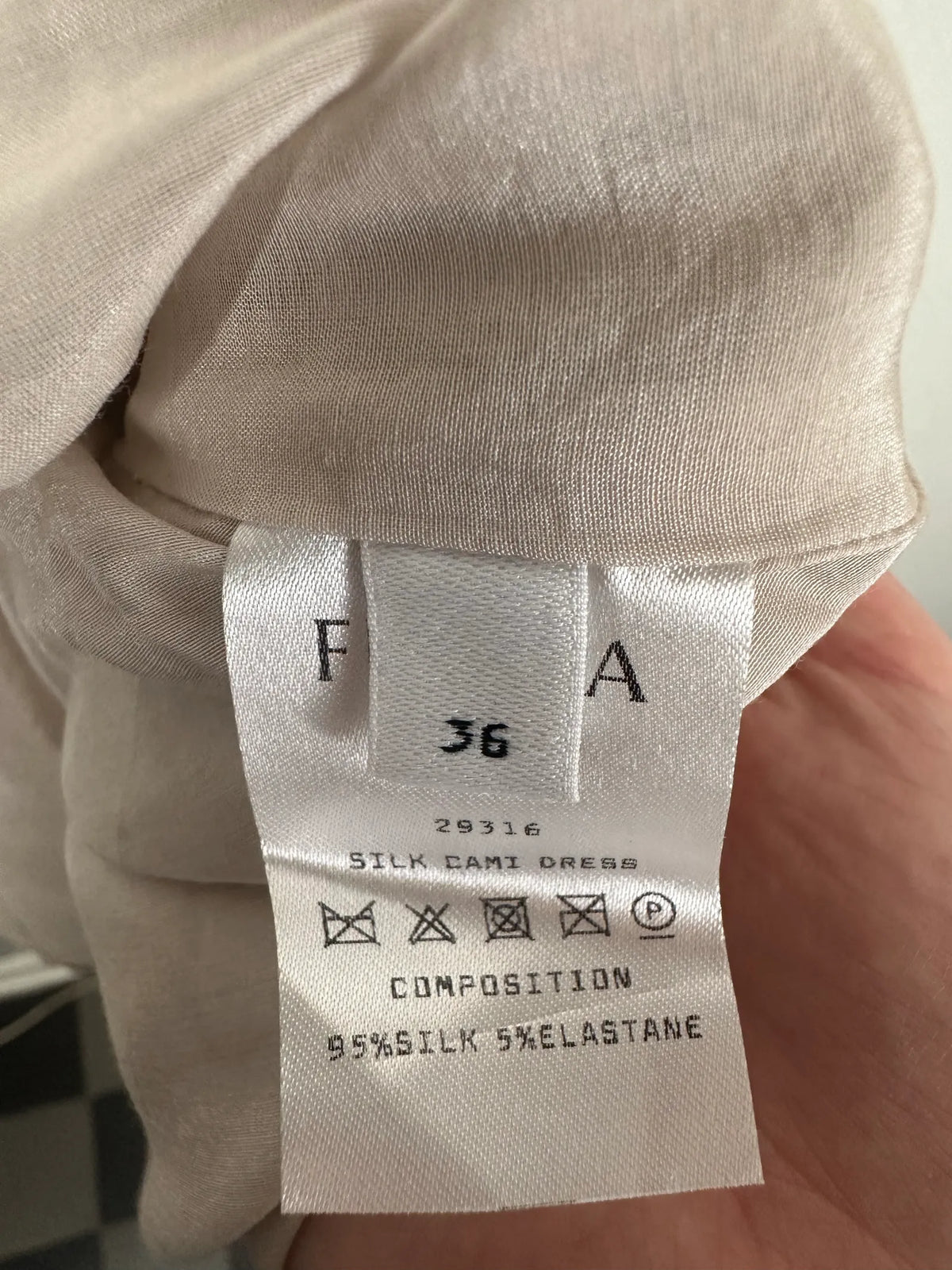 Filippa K Silk Cami-sidenklänning