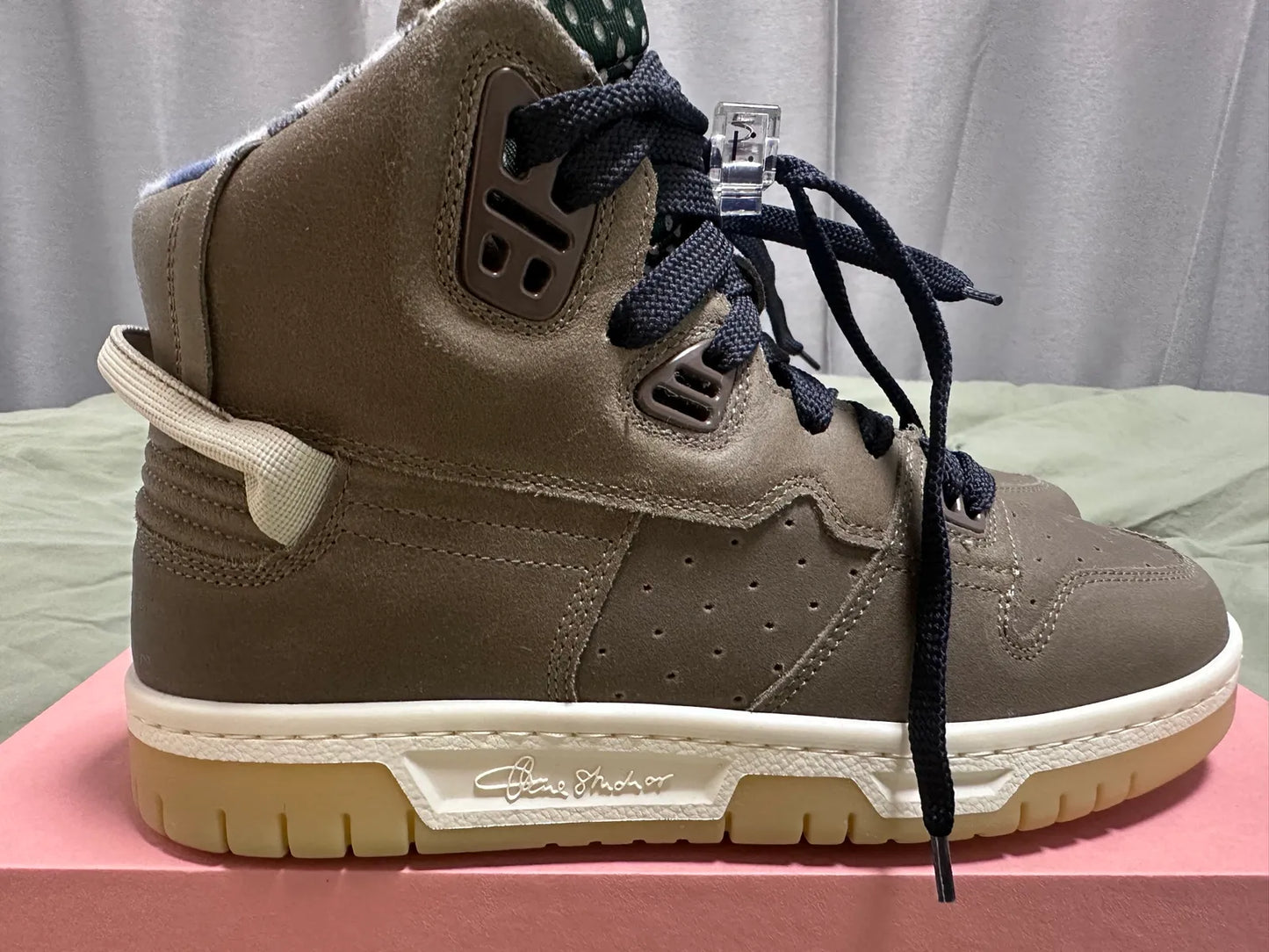 Acne Studios , 08sthlm High Flannel W Sneakers