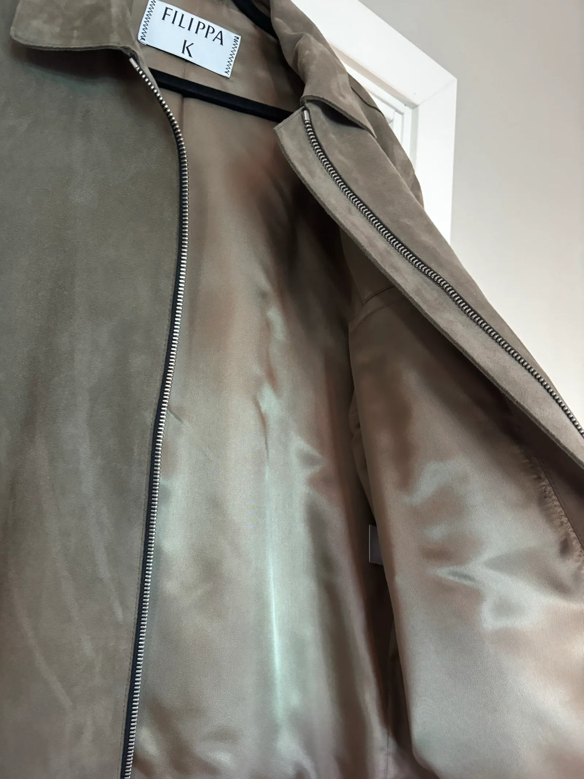 Filippa K Herr-skinnjacka NWOT