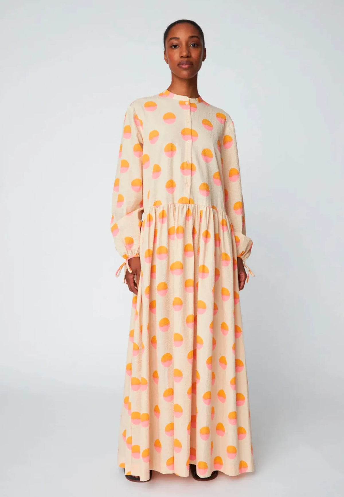 Stella Nova Big Dot Maxi-klänning NWT