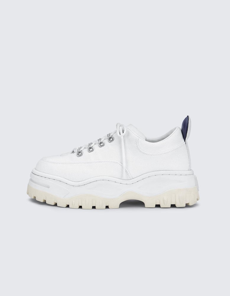 Eytys Angel Canvas Bright White-sneakers