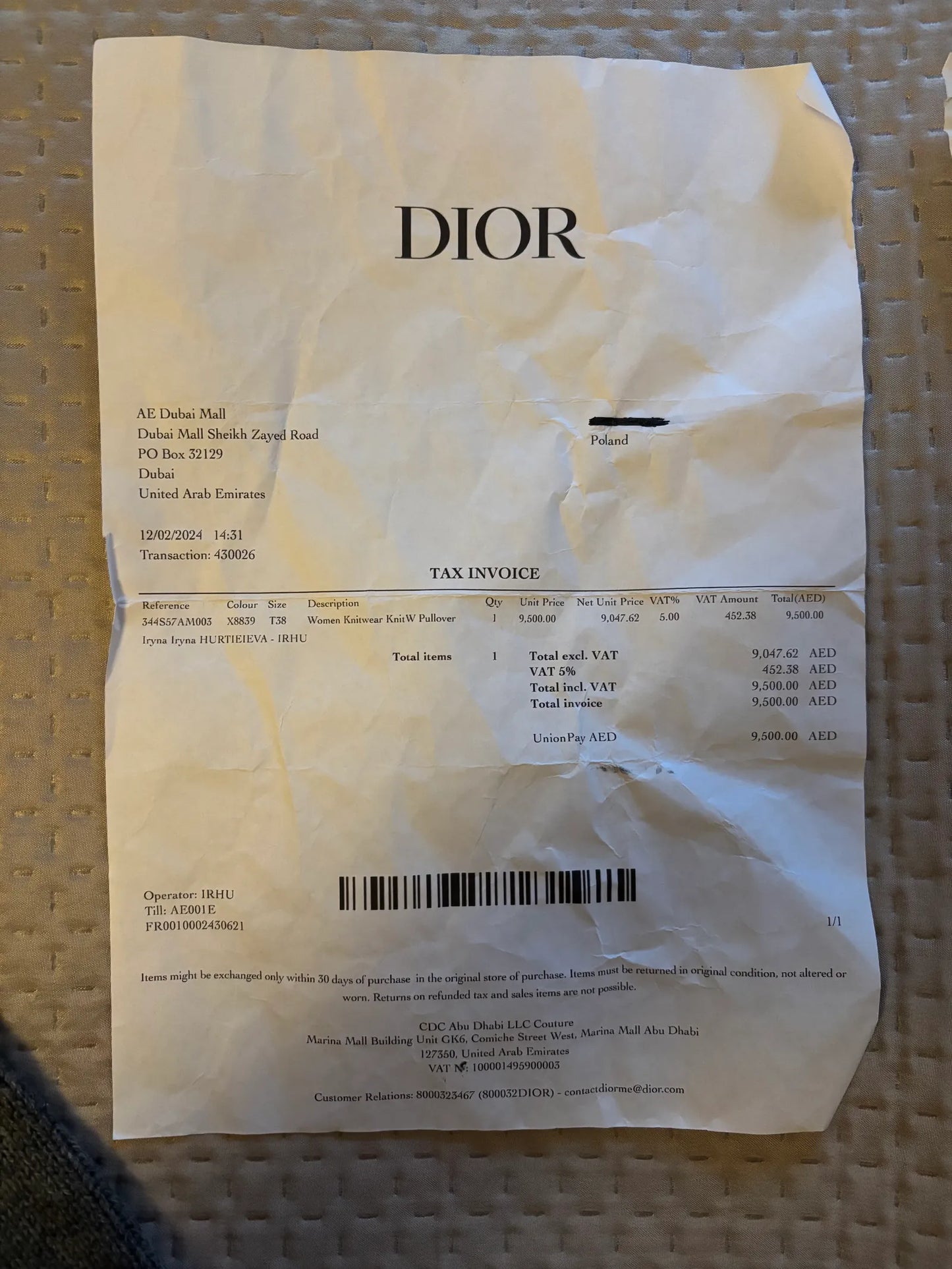 Christian Dior Women Knitwear Knitw Cashmere Sweater