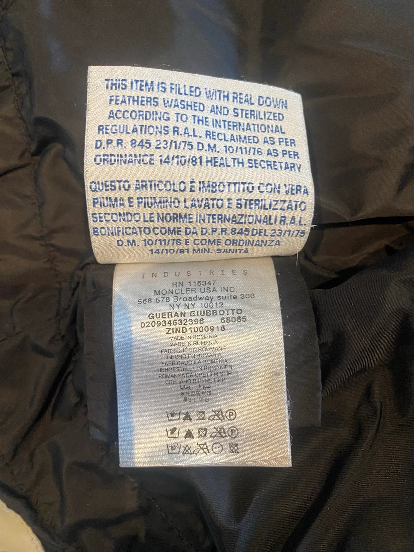Moncler-kappa