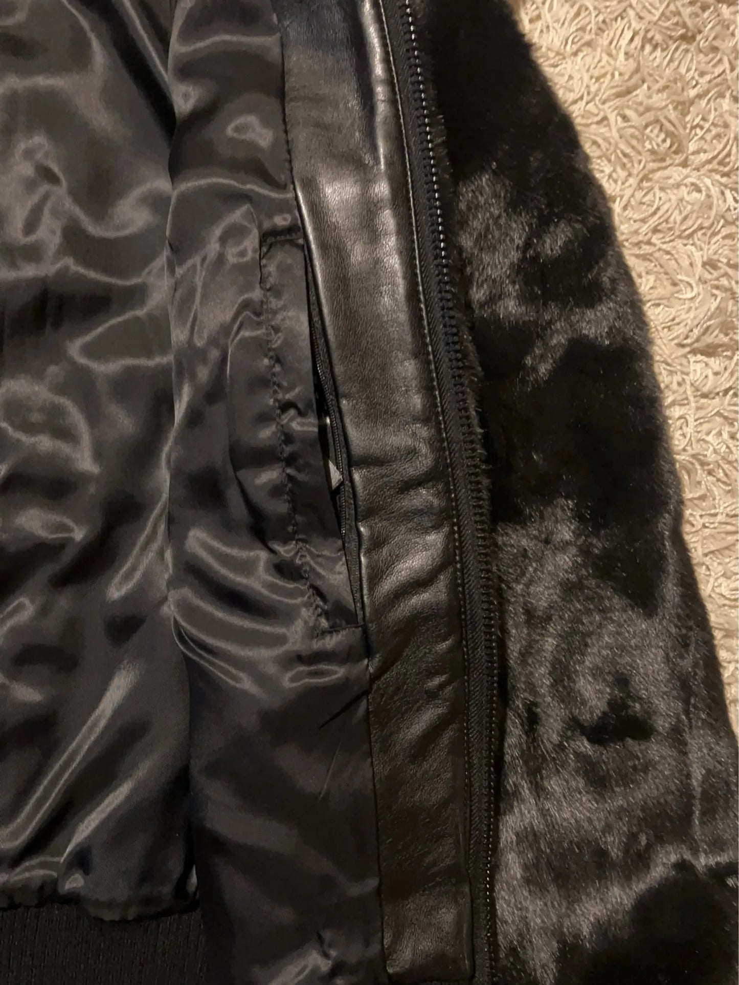 Stand Studio-pälsjacka NWOT