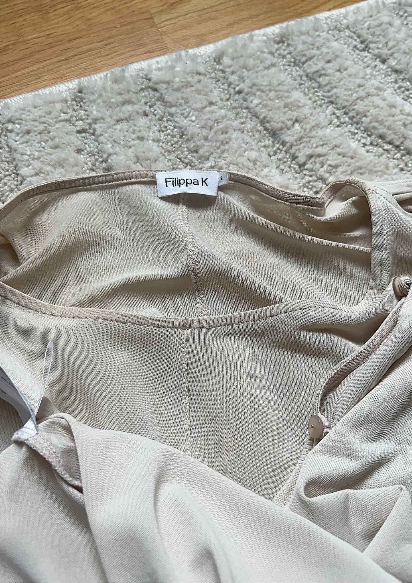 Filippa K Sheer Button Top