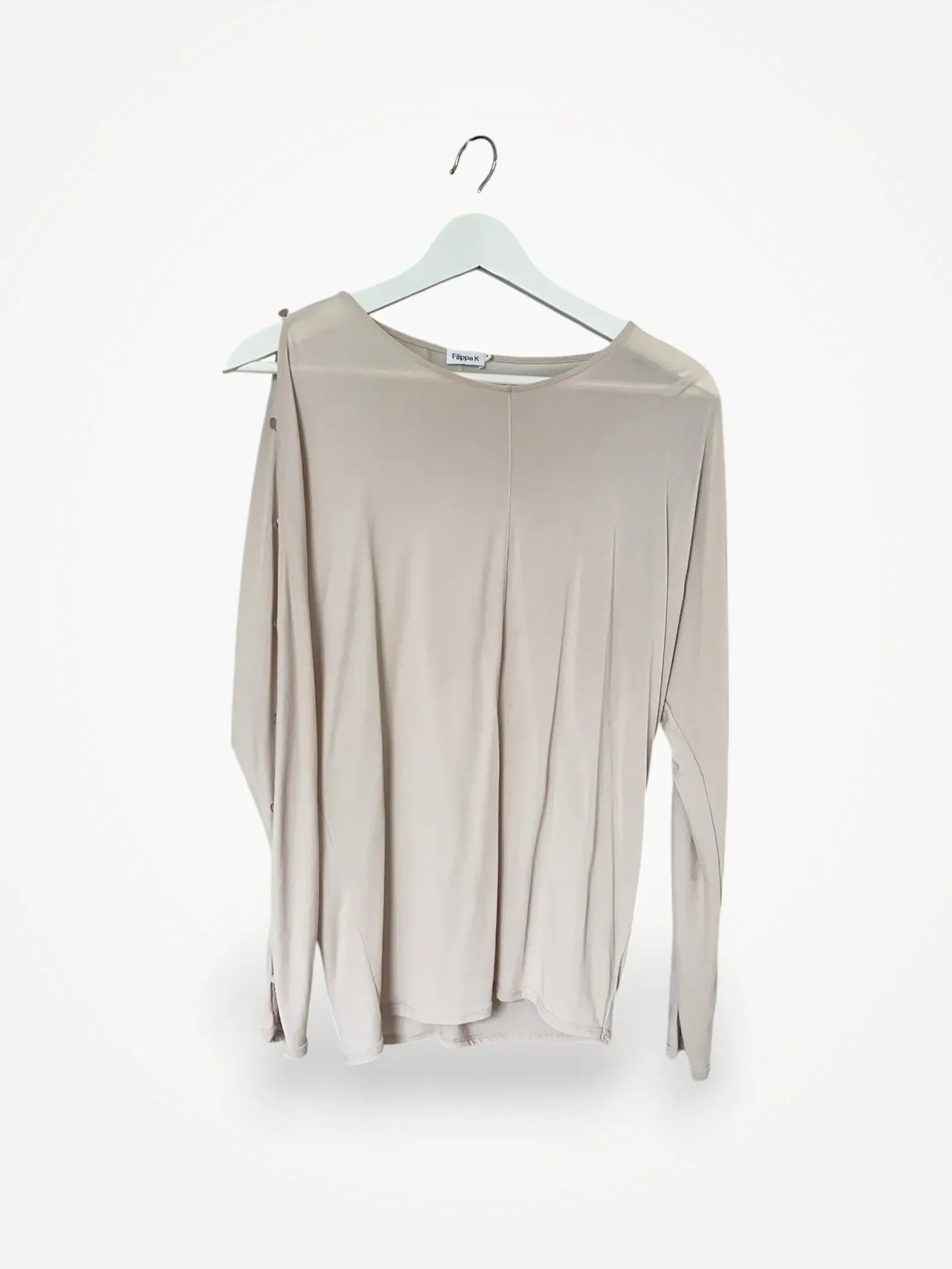 Filippa K Sheer Button Top