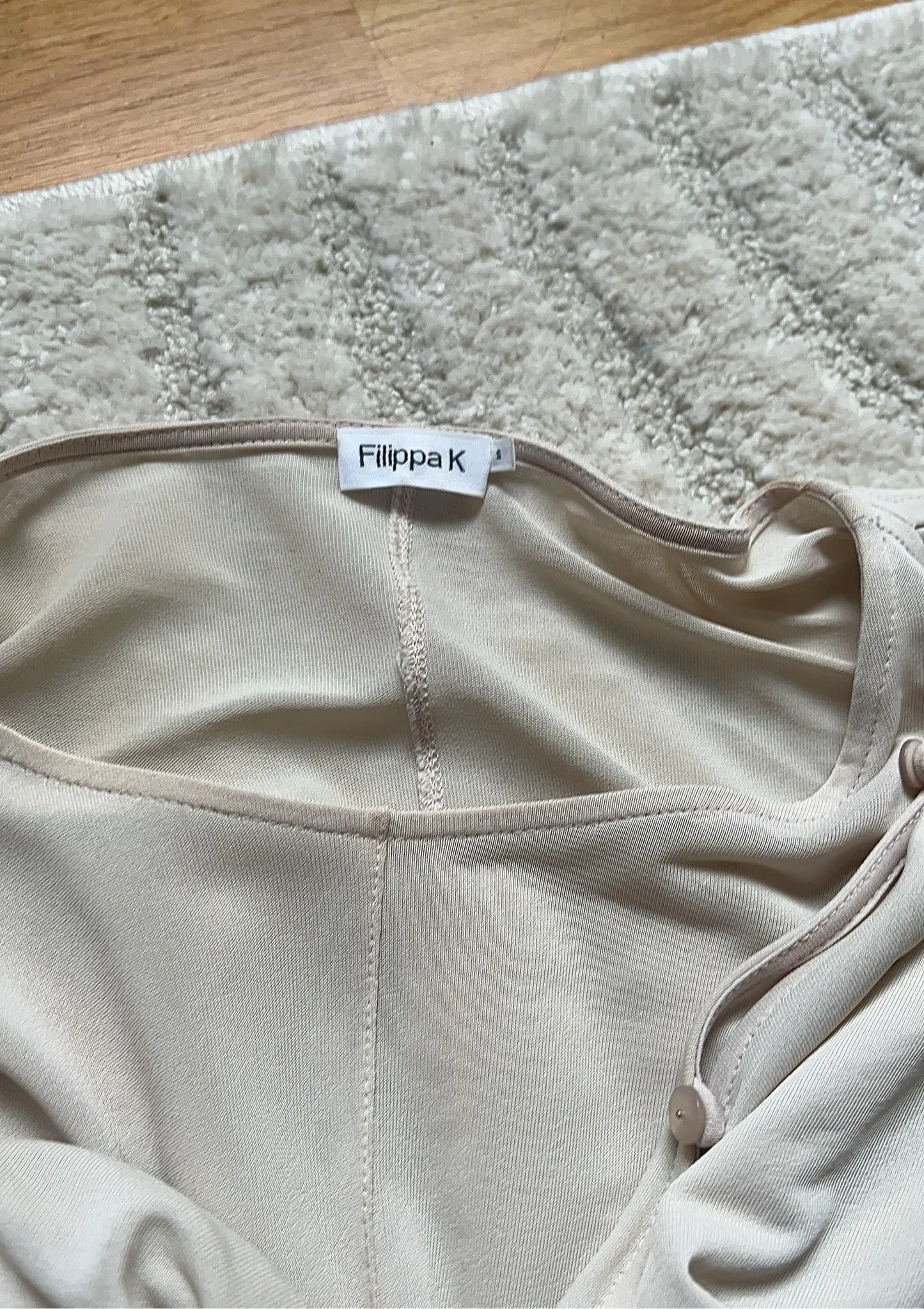 Filippa K Sheer Button Top