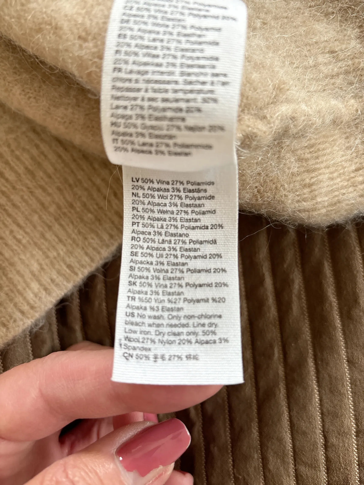 & Other Stories Care Label Cardigan