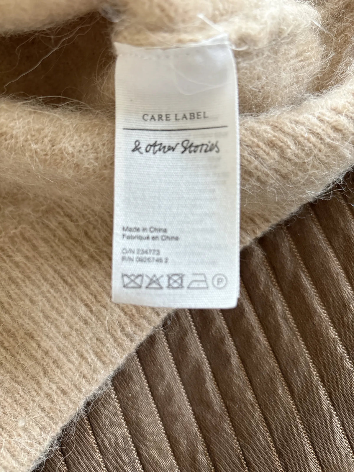 & Other Stories Care Label Cardigan