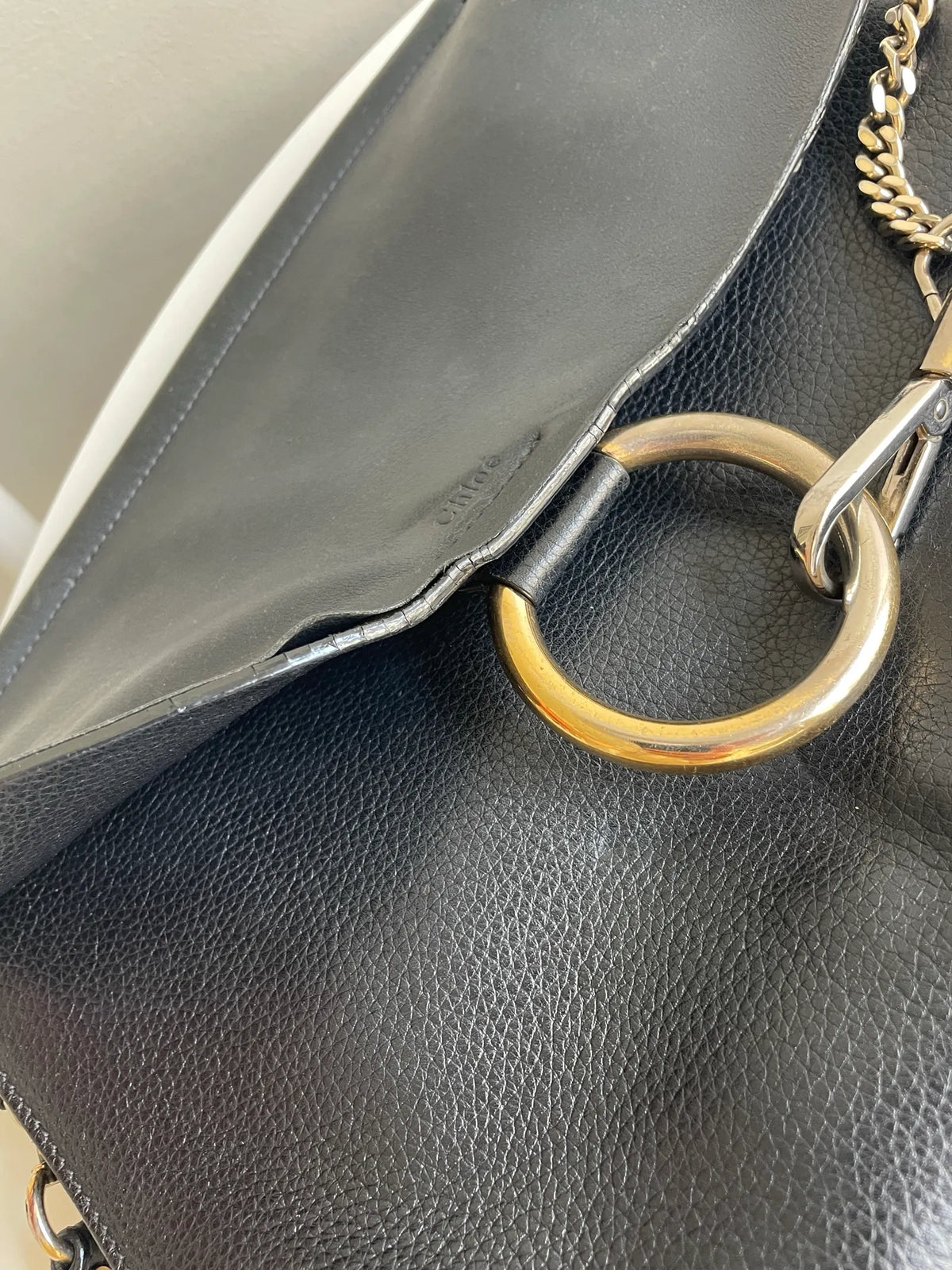Chloé Faye Leather Handbag Shoulder bag
