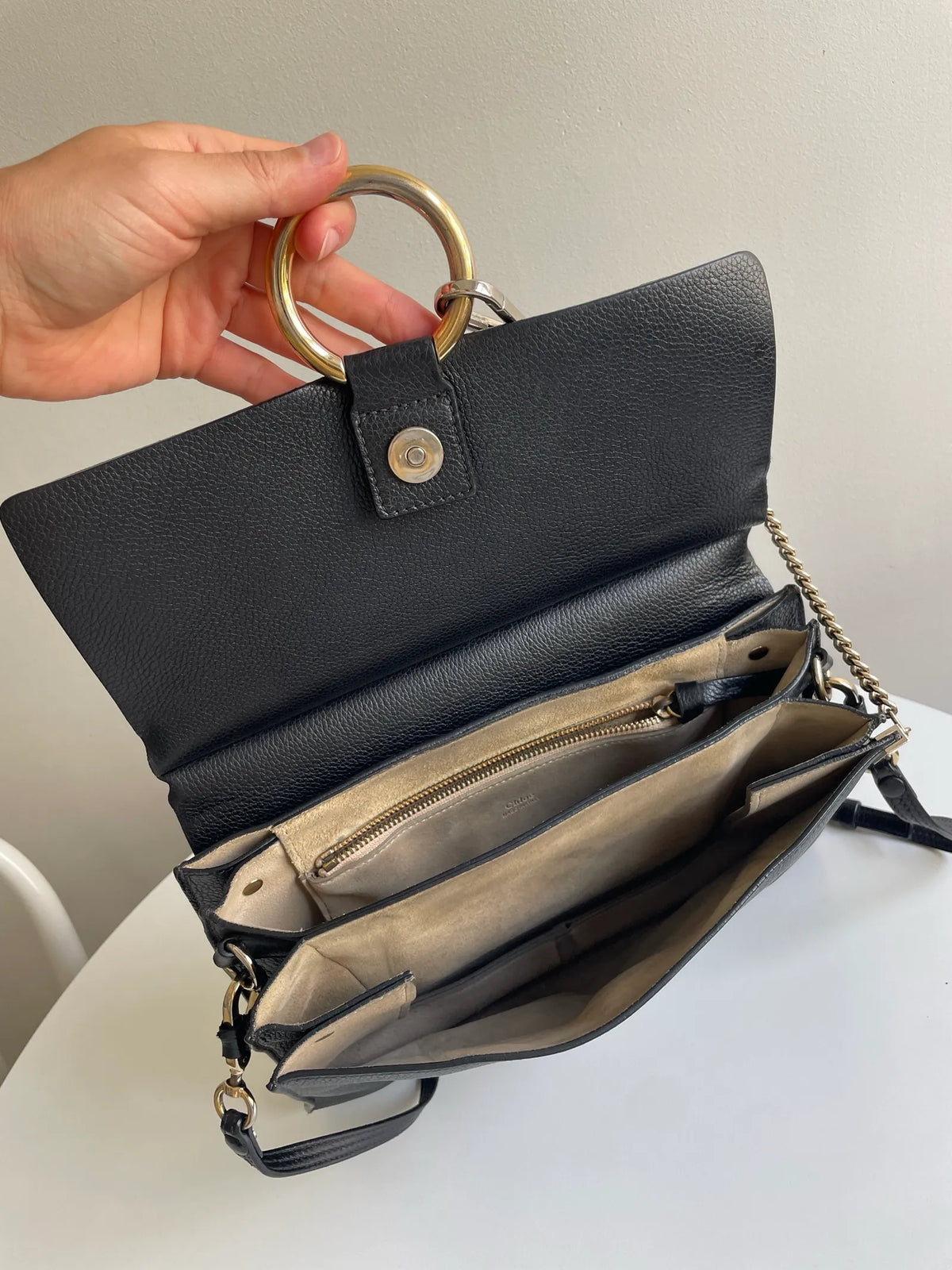 Chloé Faye Leather Handbag Shoulder bag