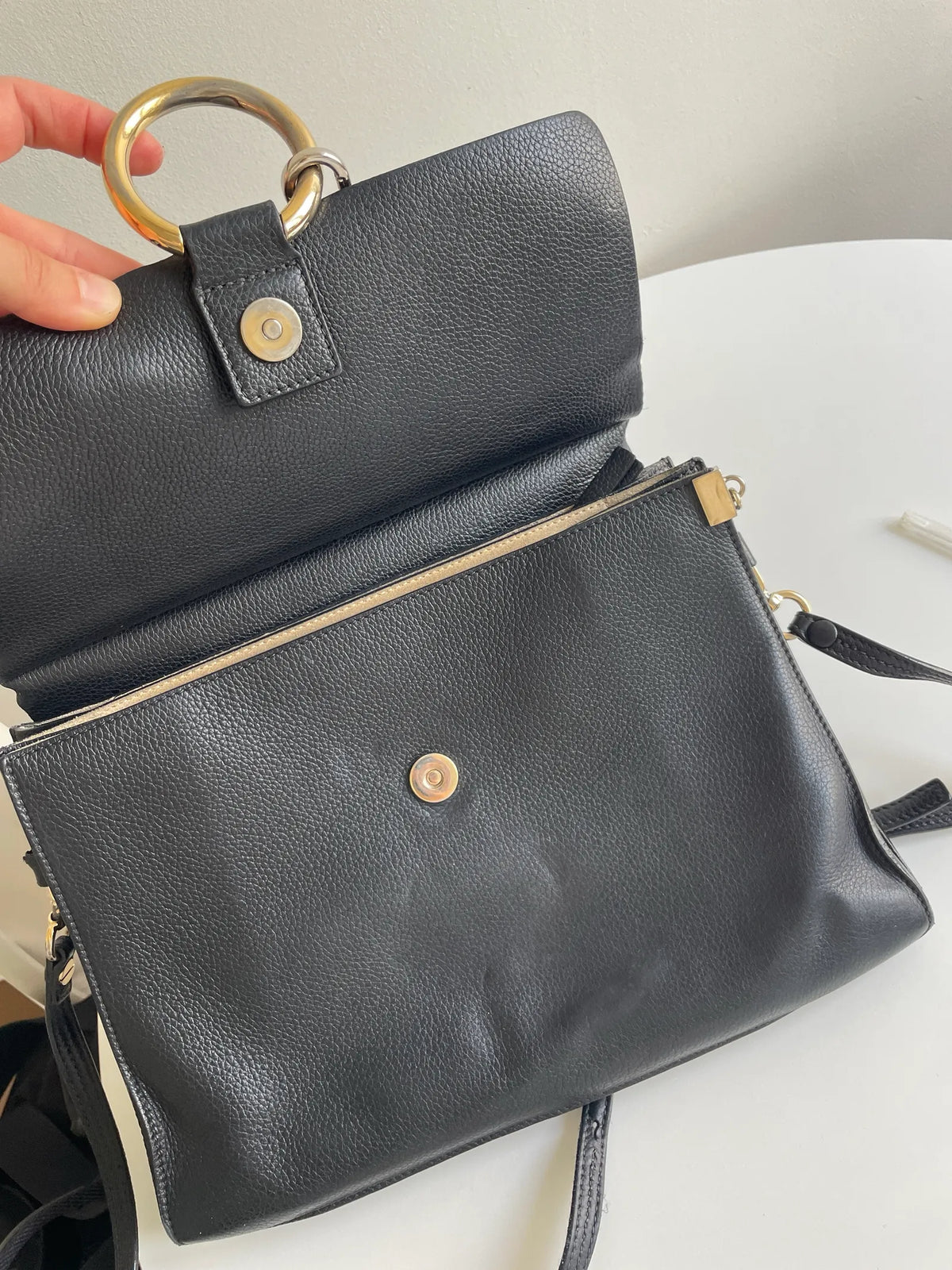 Chloé Faye Leather Handbag Shoulder bag